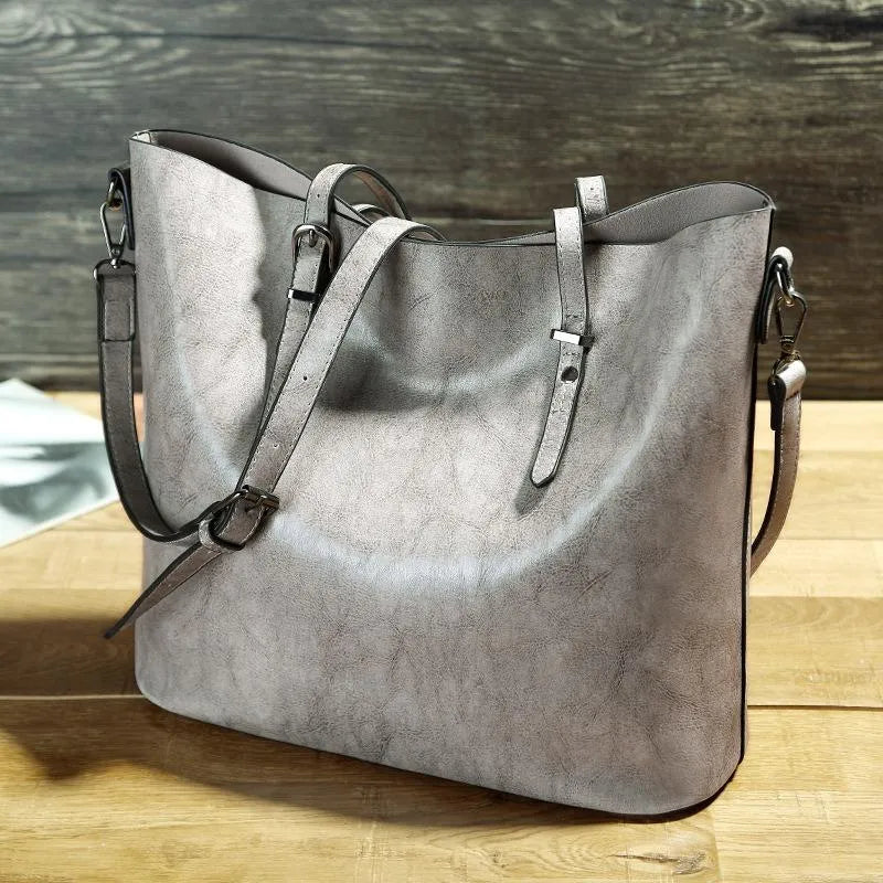 Nicole™ Vintage Leather Crossbody Bag