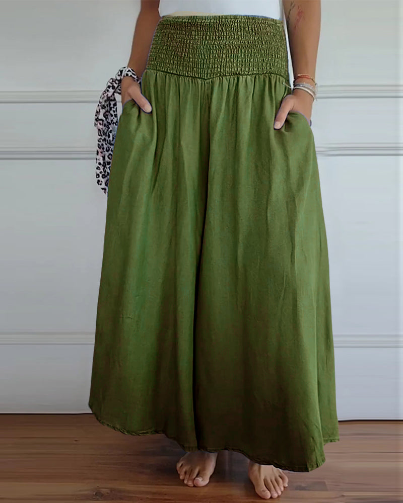 Reina™ Comfy Wide-Leg Trousers
