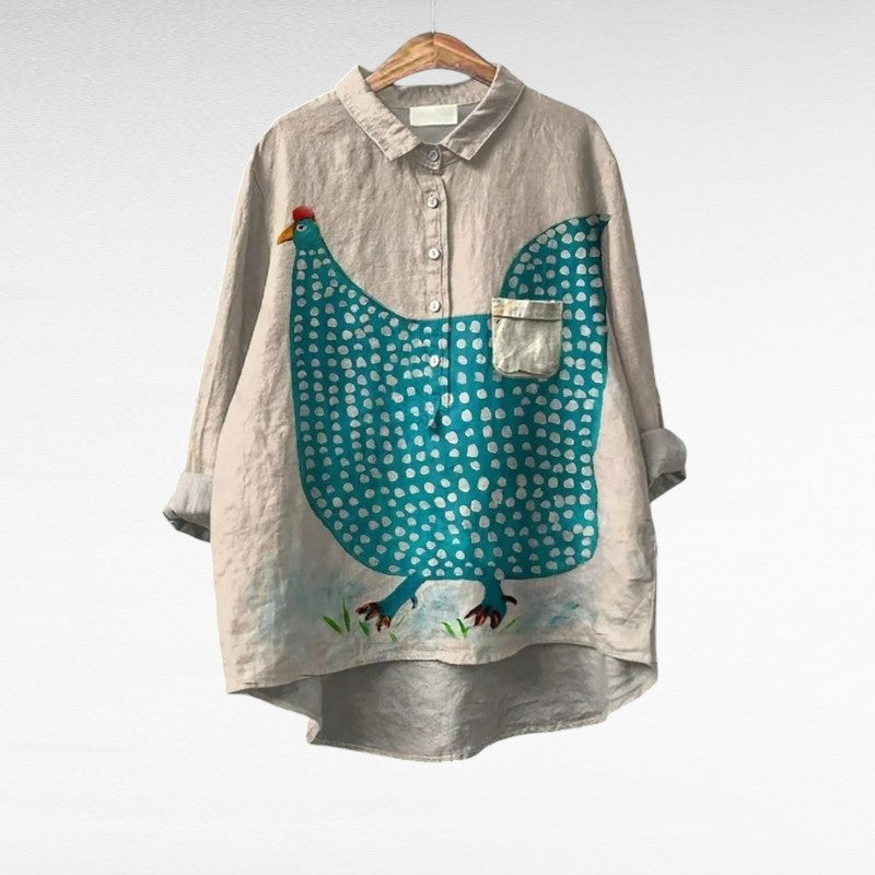 Céline™ Elegant Summer Blouse