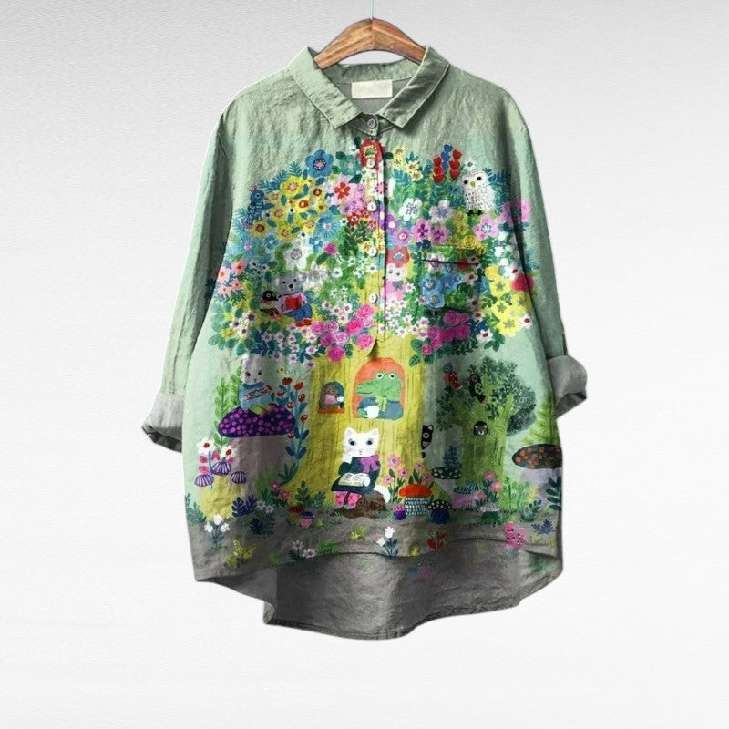 Caroline™ Elegant Summer Blouse