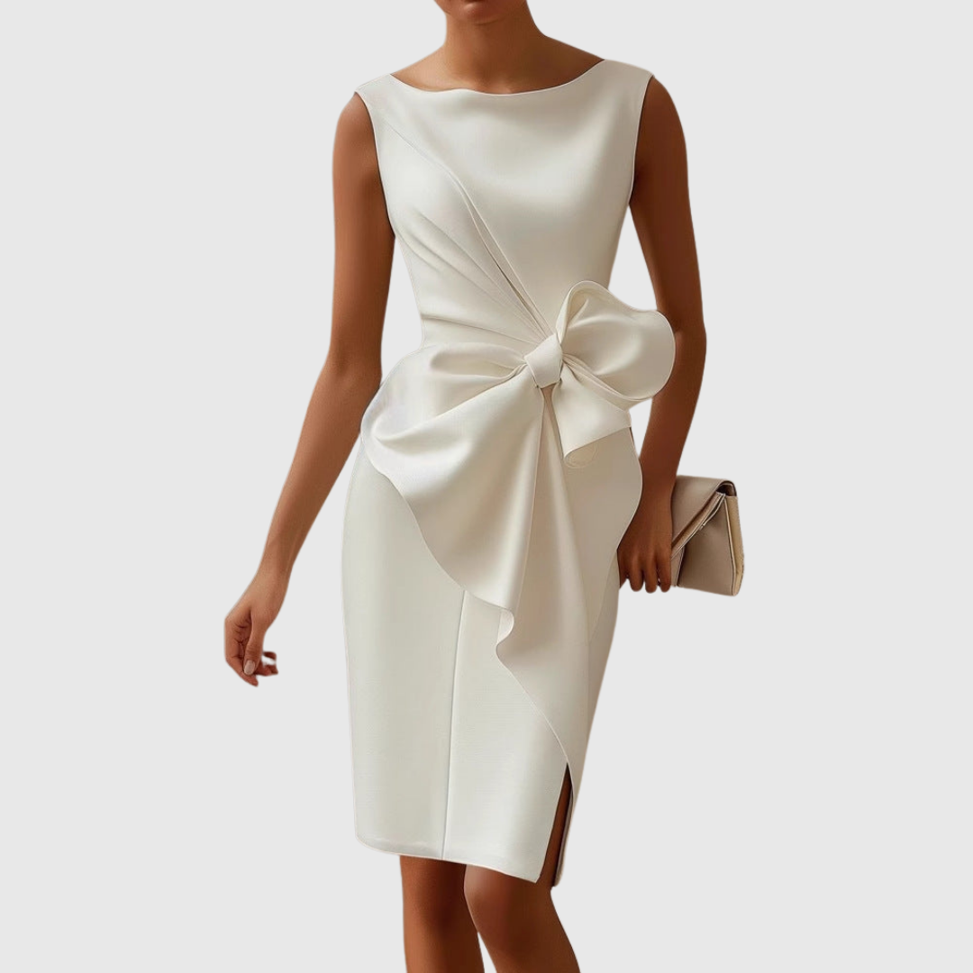Ainsley | Elegant sleeveless midi dress