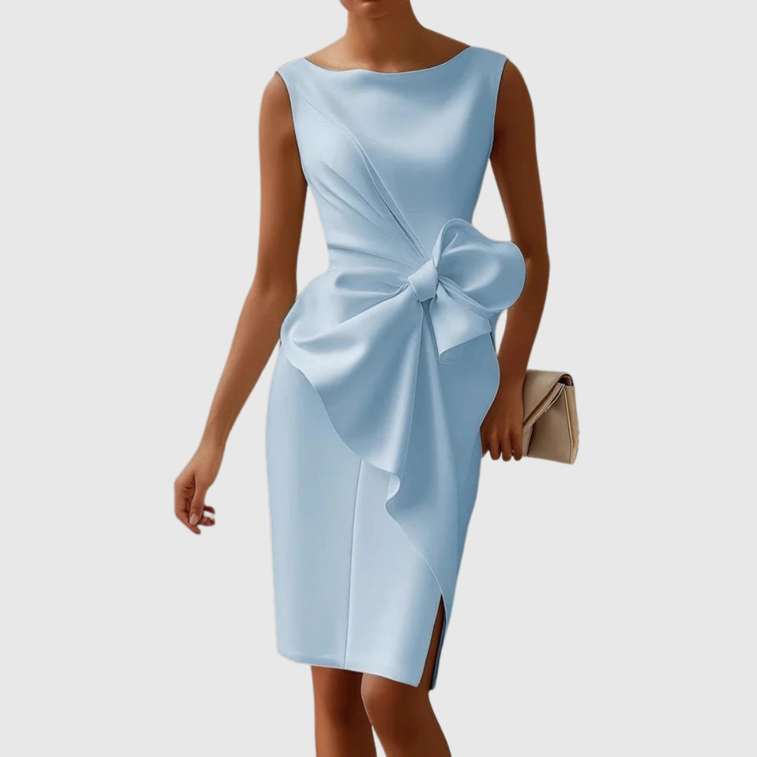 Ainsley | Elegant sleeveless midi dress