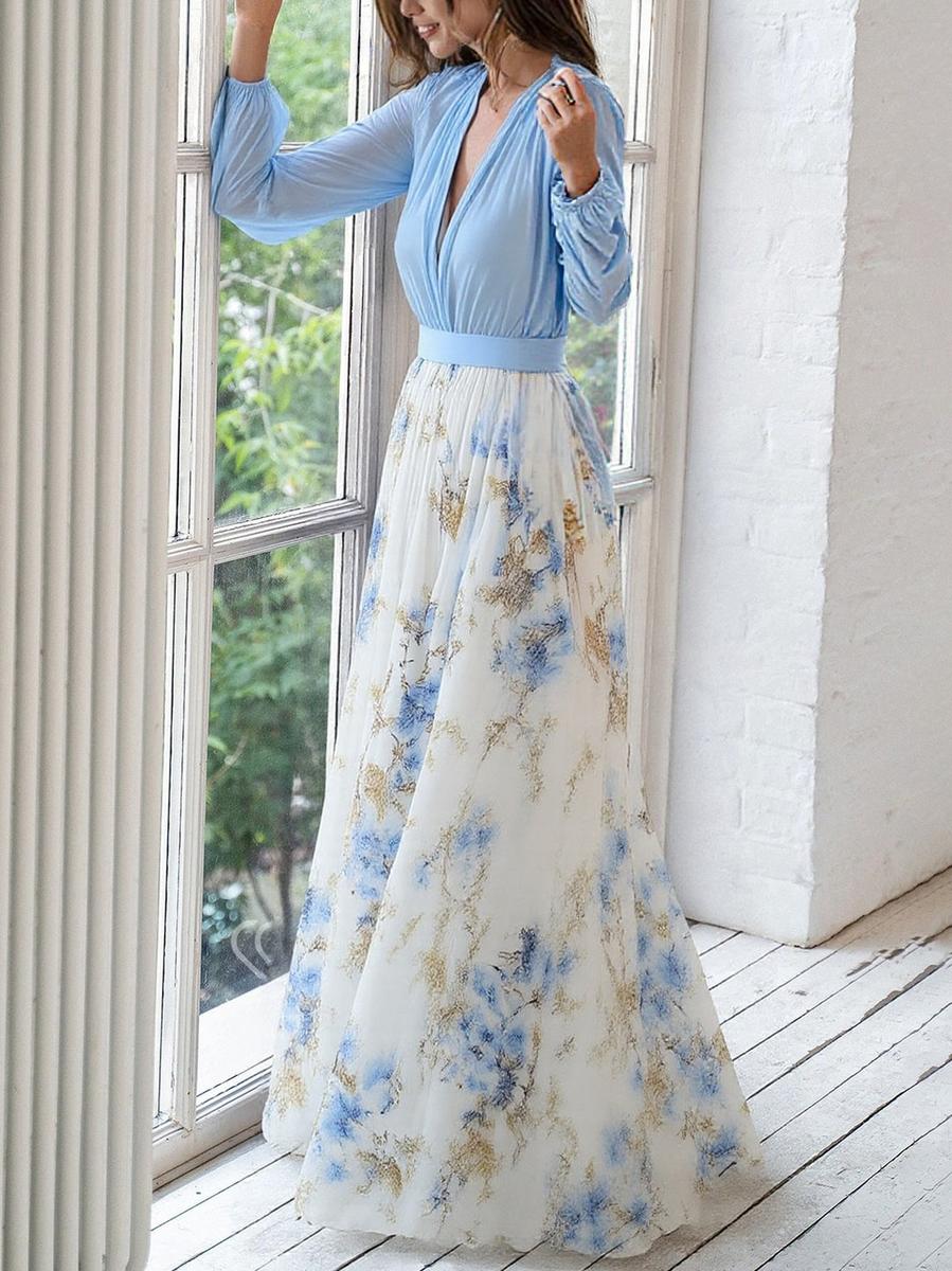 Harper | Beautiful Maxi Dress with Floral Print