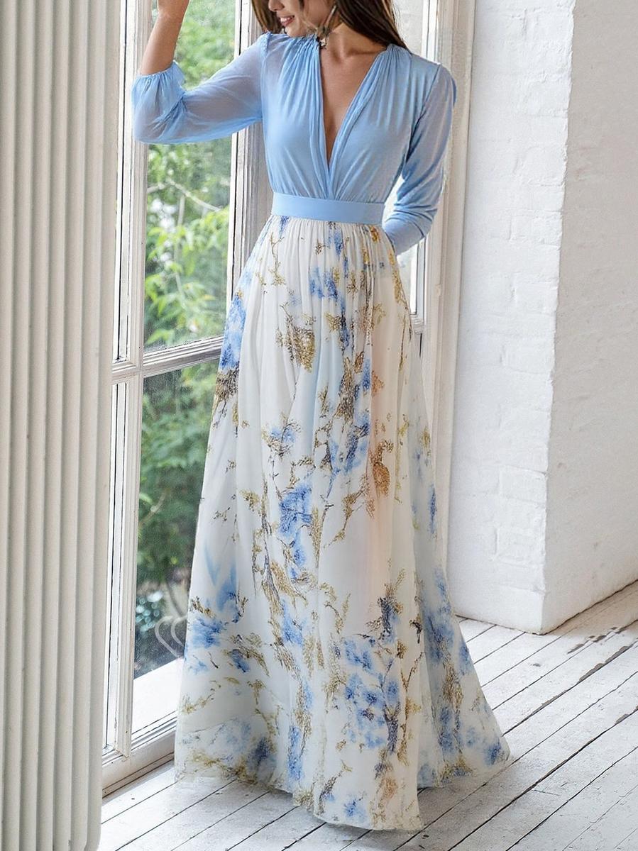 Harper | Beautiful Maxi Dress with Floral Print