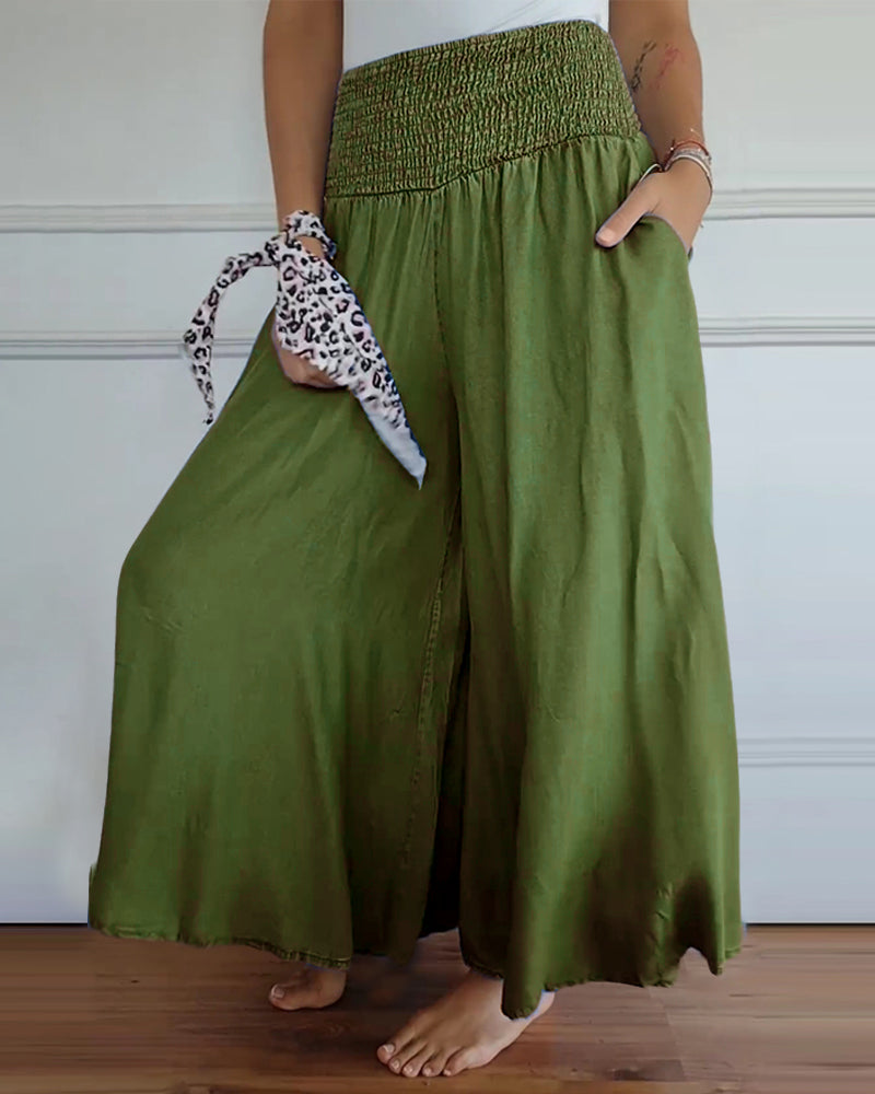 Reina™ Comfy Wide-Leg Trousers