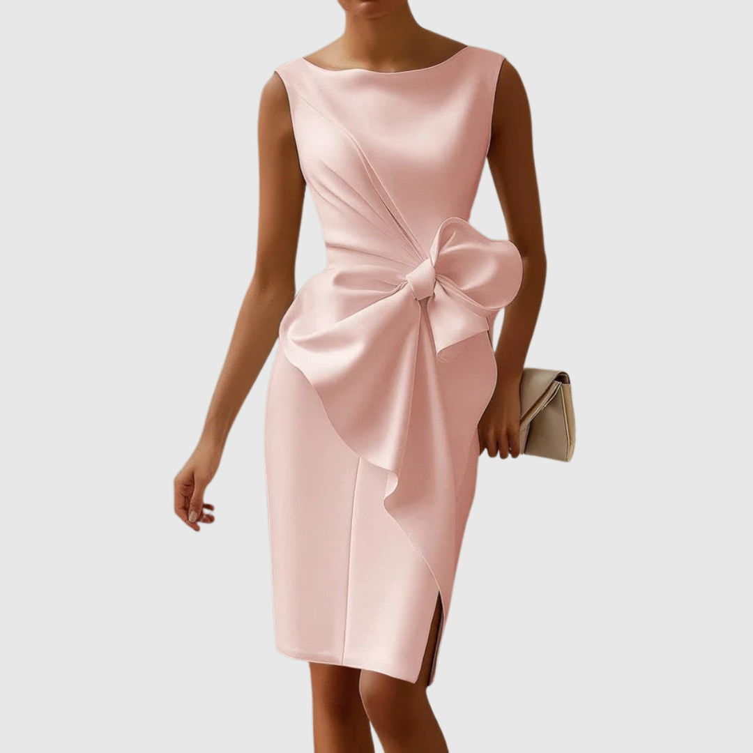 Ainsley | Elegant sleeveless midi dress