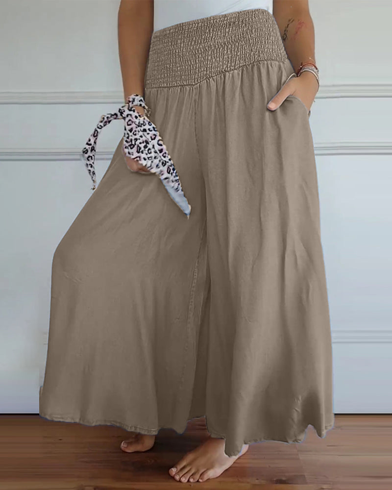 Reina™ Comfy Wide-Leg Trousers