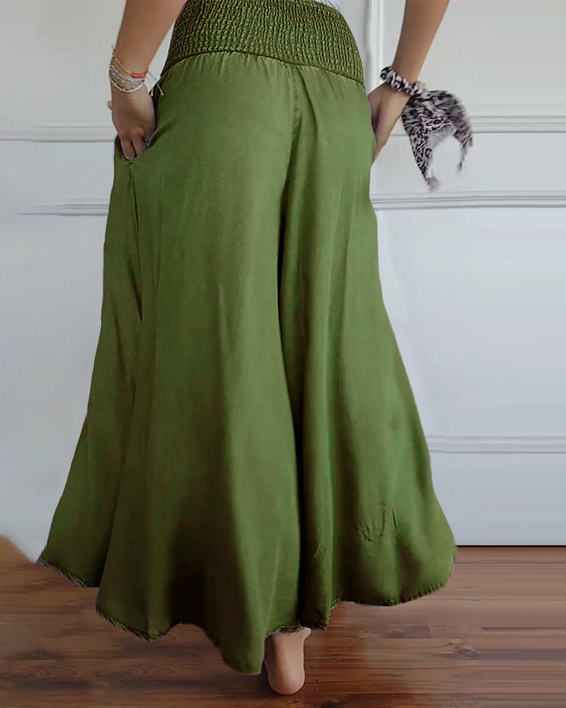 Reina™ Comfy Wide-Leg Trousers