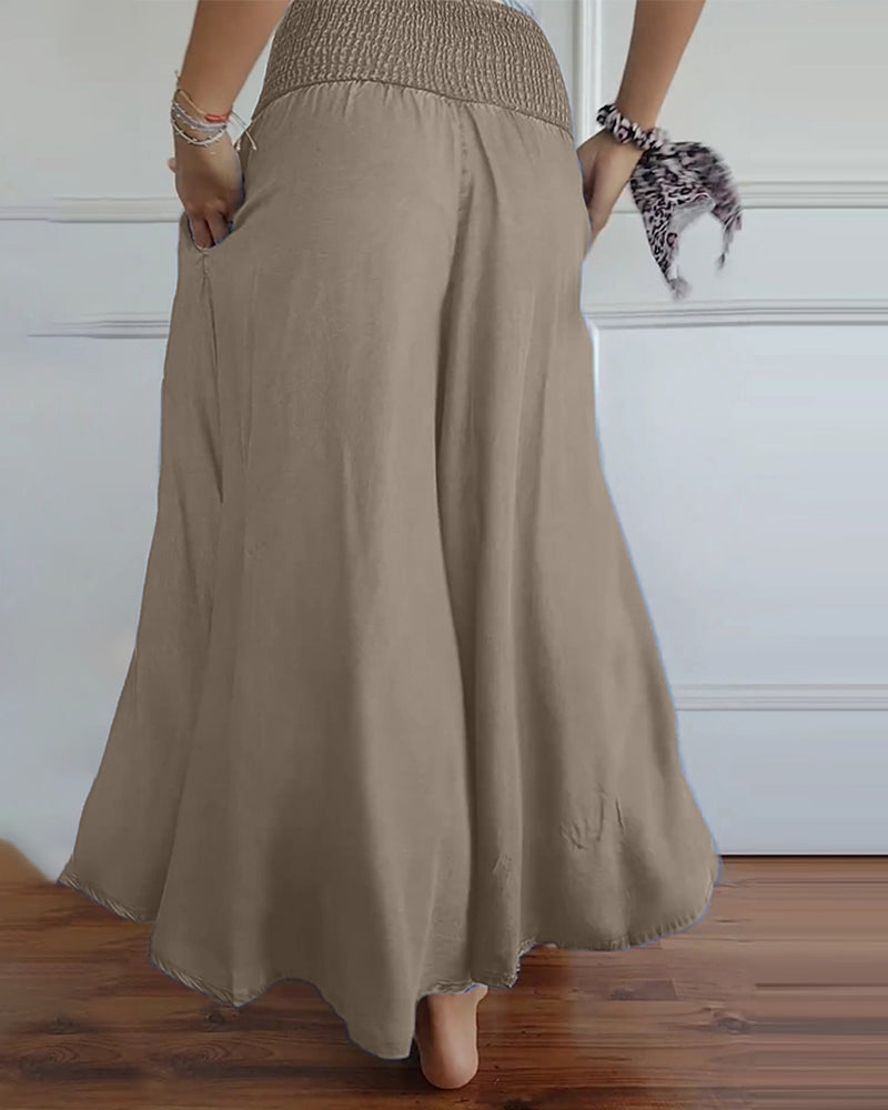 Reina™ Comfy Wide-Leg Trousers