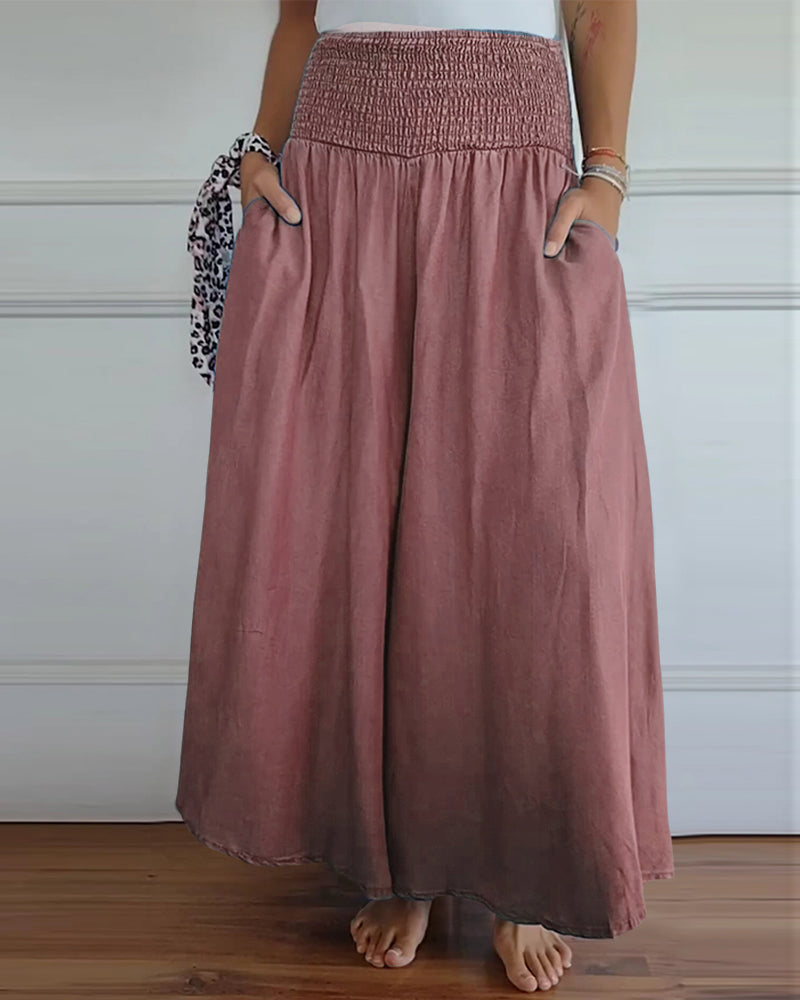 Reina™ Comfy Wide-Leg Trousers