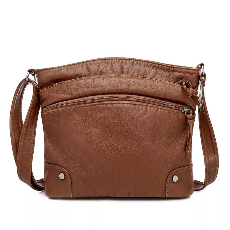 Zoe™ Crossbody Leather Bag
