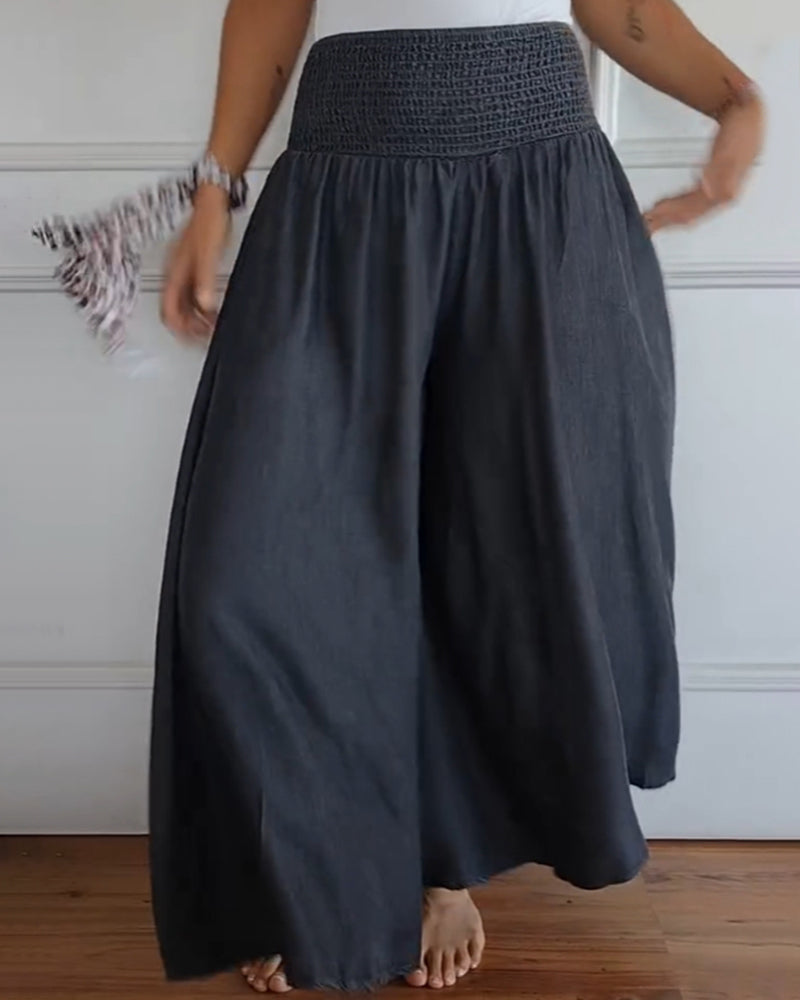 Reina™ Comfy Wide-Leg Trousers