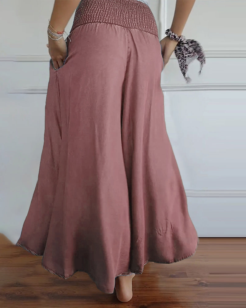 Reina™ Comfy Wide-Leg Trousers