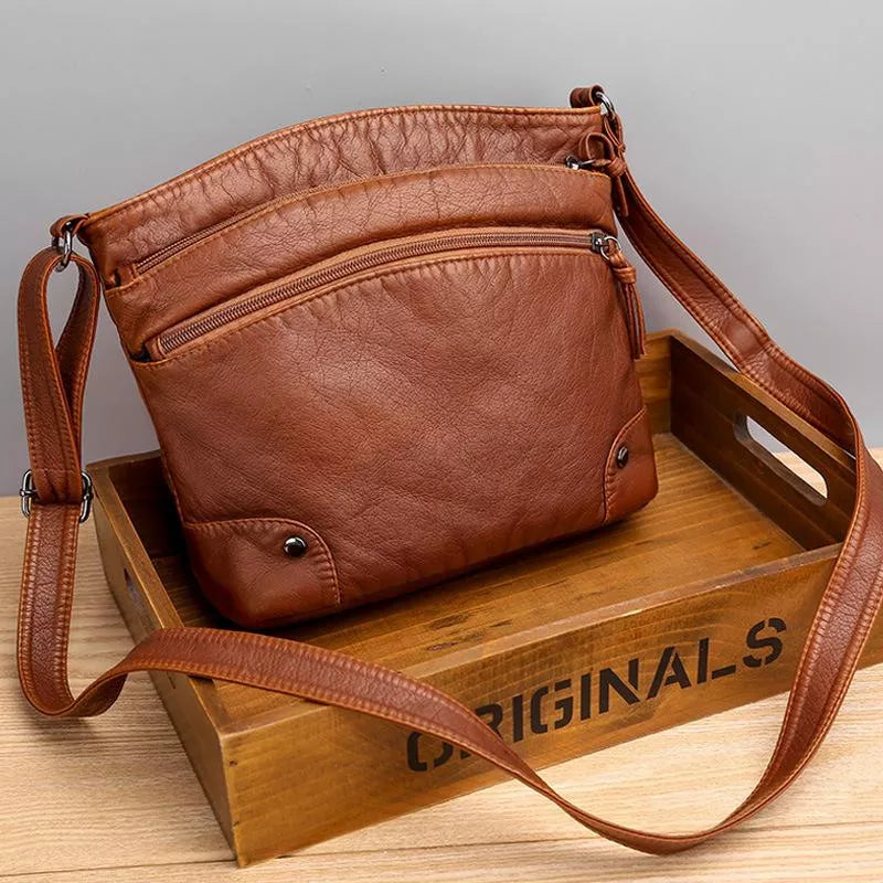 Zoe™ Crossbody Leather Bag