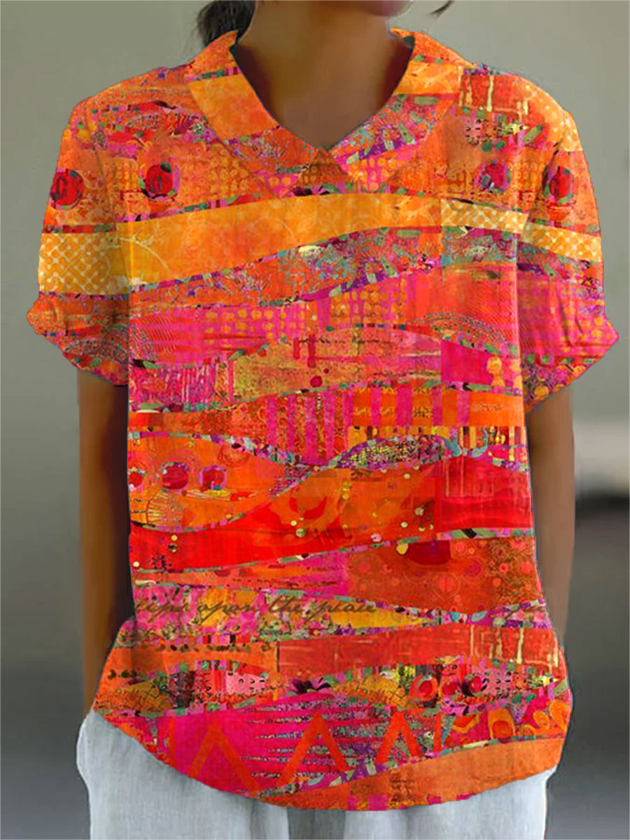 Isla™ Abstract Print Shirt