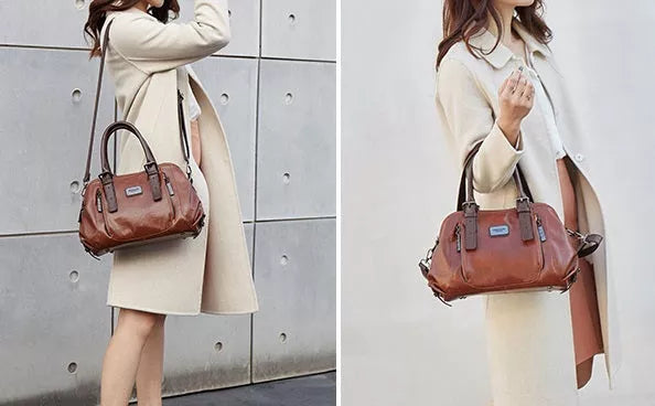 Silke™ Luxurious Vegetable Tanned Leather Bag
