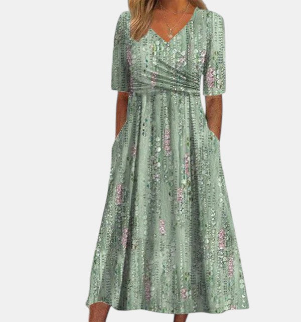Hannah | Elegant Floral Summer Dress