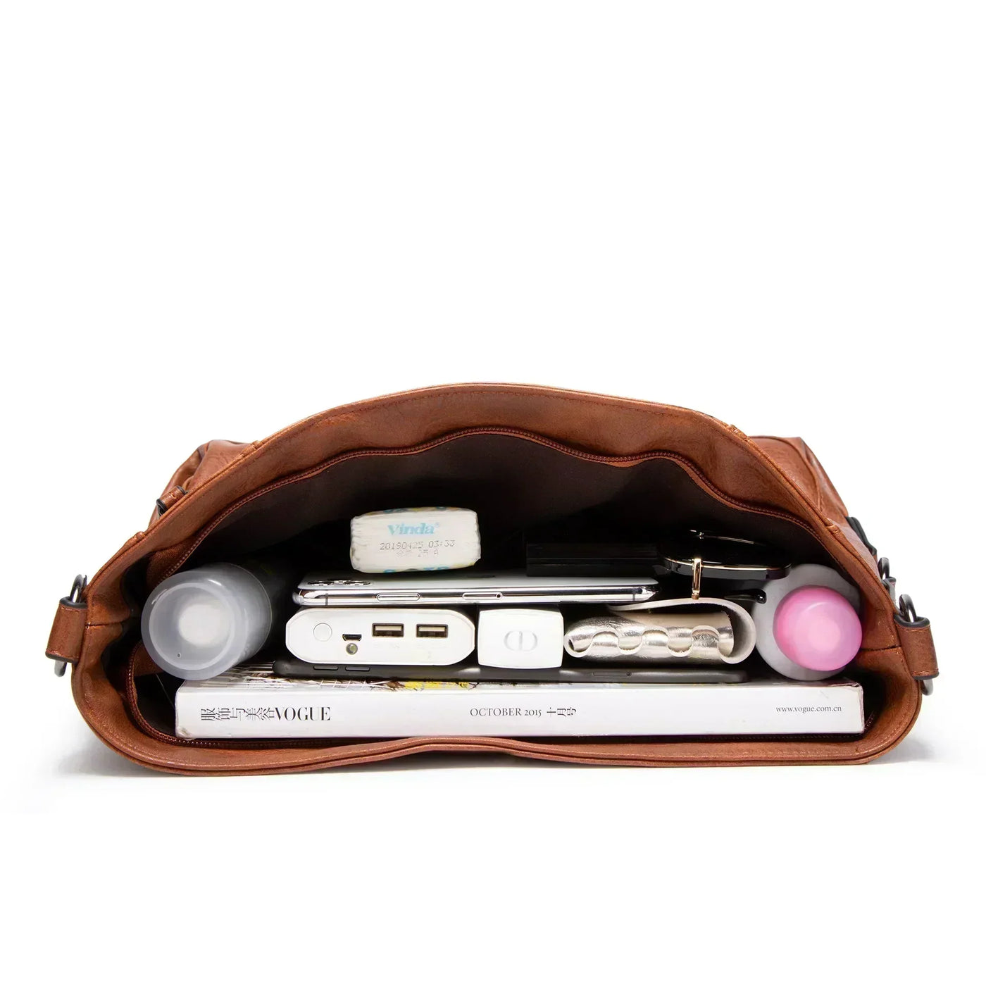 Priscilla™ Vintage Vegan Leather Bag
