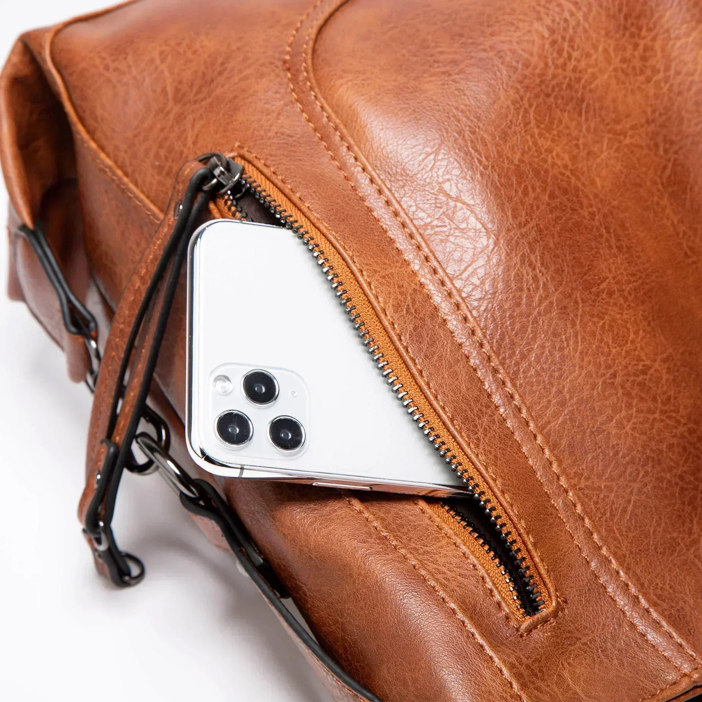 Priscilla™ Vintage Vegan Leather Bag