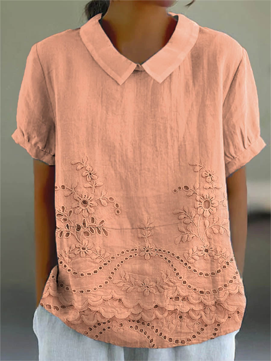 Lily™ Floral Embroidered Shirt