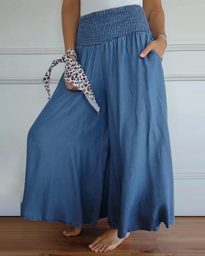 Reina™ Comfy Wide-Leg Trousers