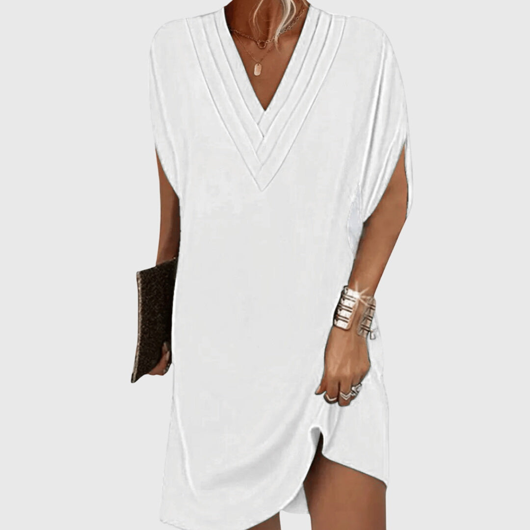 Anita | Elegant and Deep-Cut Dress