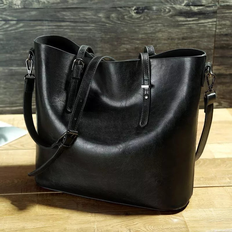 Nicole™ Vintage Leather Crossbody Bag