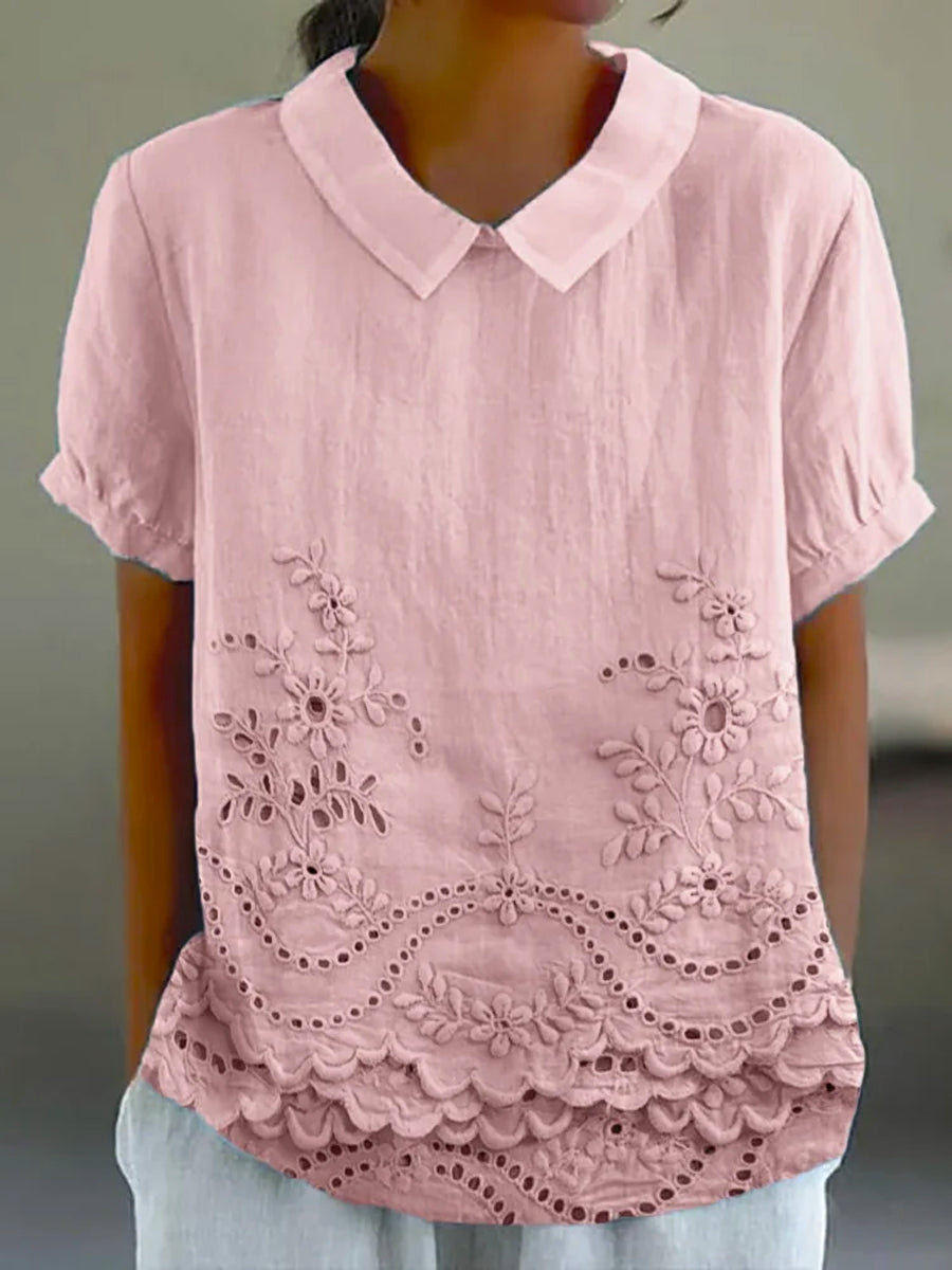 Lily™ Floral Embroidered Shirt