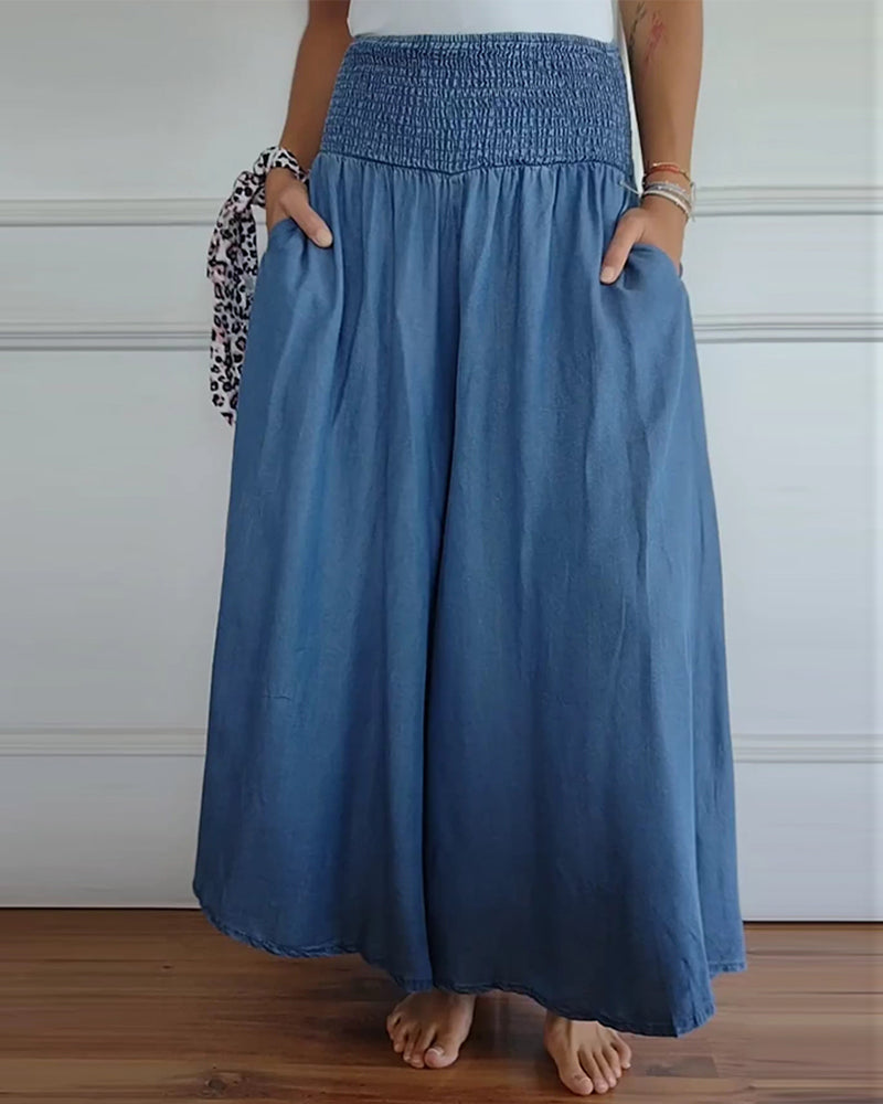 Reina™ Comfy Wide-Leg Trousers