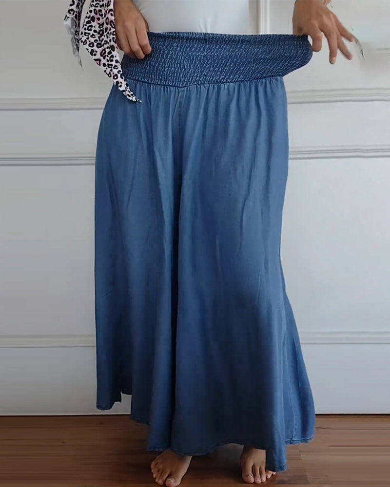 Reina™ Comfy Wide-Leg Trousers