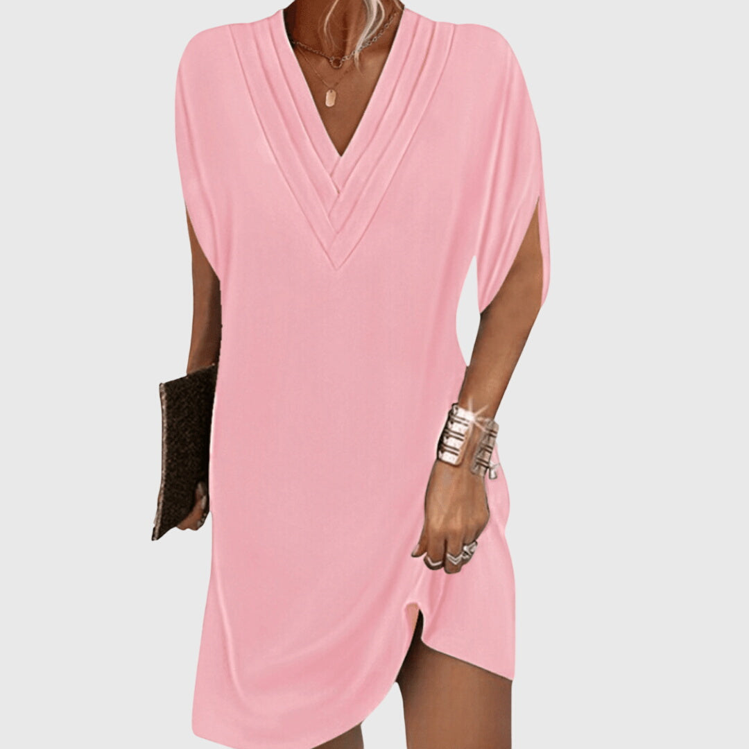 Anita | Elegant and Deep-Cut Dress